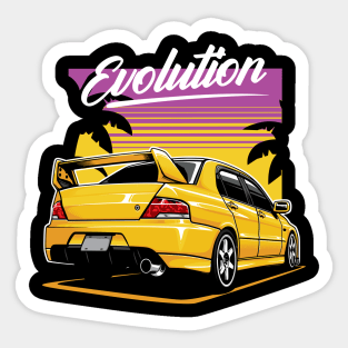 Mitsubishi Lancer Evolution Sticker